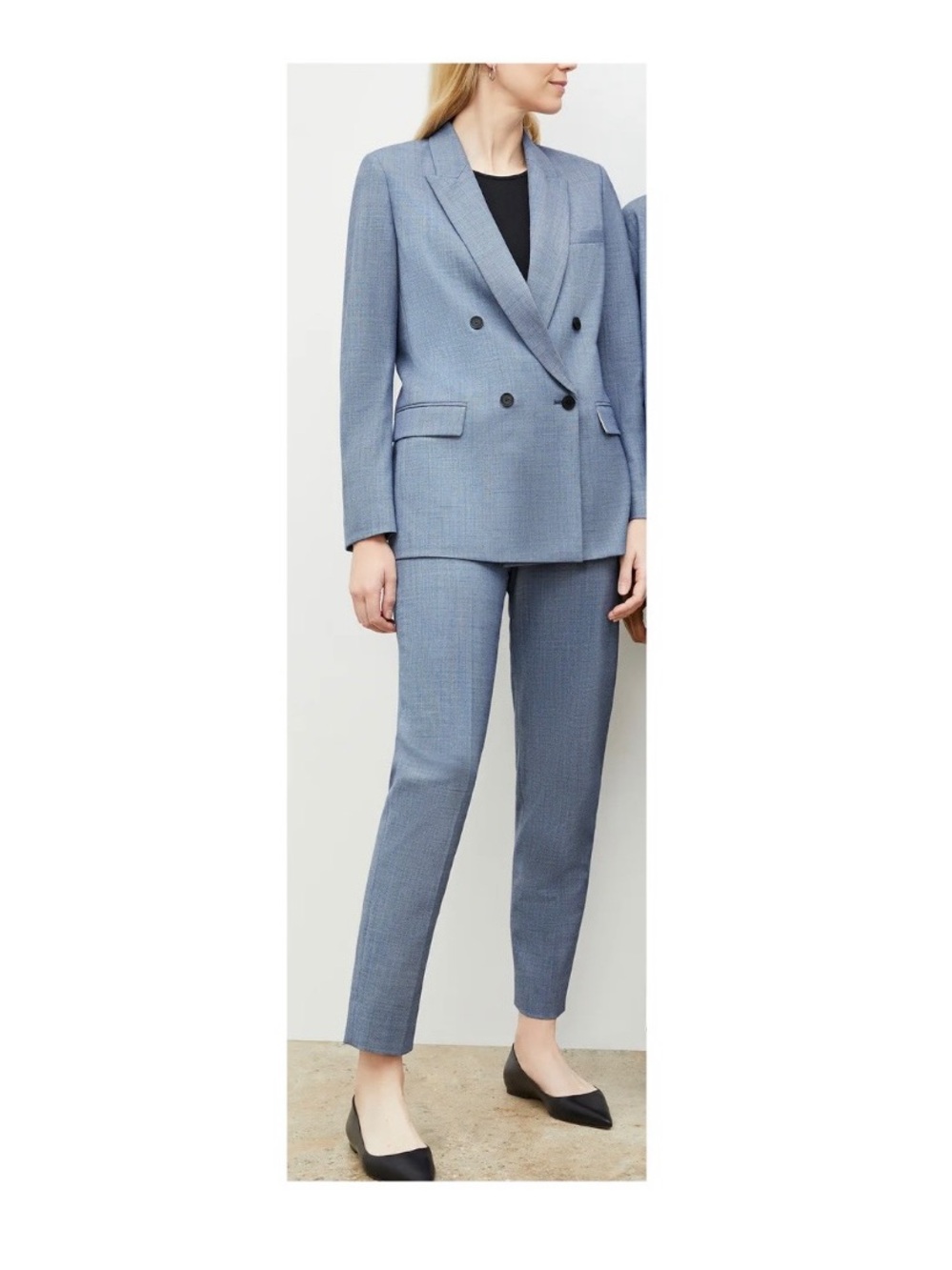 M.M. LaFleur New York Double Breasted Pant Suit